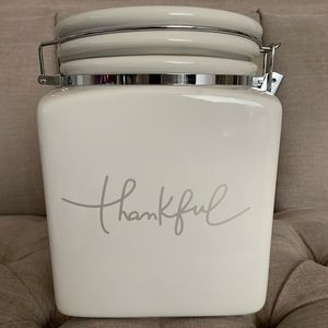 Thankful Cookie Jar